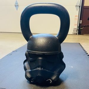 onnit 60 Pound kettlebell Rare Star wars Stormtrooper New Without Box.